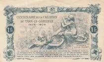 Francia 1 Franc - Chambre de Commerce - Montauban -27-08-1917