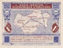 Francia 1 Franc - Chambre de Commerce - Orl&eacute;ans - Blois - 15-05-1921 - 2&egrave;me &eacute;mission