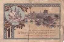 Francia 1 Franc - Chambre de commerce - Paris - 10-03-1920 - S&eacute;rie A.70