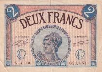 Francia 1 Franc - Chambre de commerce - Paris - 10-03-1920 - S&eacute;rie S.A10