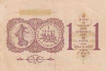 Francia 1 Franc - Chambre de commerce - Paris - 10-03-1920 - S&eacute;rie S.A6