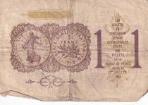 Francia 1 Franc - Chambre de commerce - Paris - 10-03-1920 - S&eacute;rie S.G11