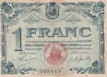Francia 1 Franc - Chambre de Commerce - Rochefort sur Mer - 3&egrave;me s&eacute;rie -28-10-1915