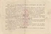 Francia 1 Franc - Chambre de commerce - Rouen - 1915 - Serial 036