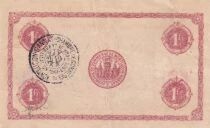 Francia 1 Franc - Chambre de commerce -Montlu&ccedil;on-Gannat - 19-12-1921 - S&eacute;rie B
