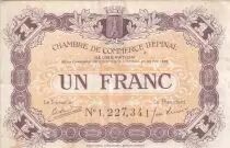 Francia 1 Franc - Chambre de commerce d\'Epinal - P.56-10