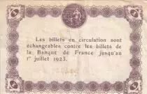 Francia 1 Franc - Chambre de commerce d\'Epinal - P.56-10