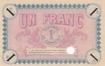 Francia 1 franc - Chambre de commerce de Auxerre - Serial 125 - 1920