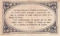 Francia 1 Franc - Chambre de commerce de Lorient - 1915 - P.75-2