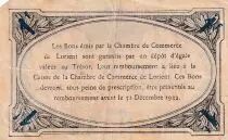 Francia 1 Franc - Chambre de commerce de Lorient - 1921 - S&eacute;rie F