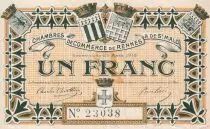 Francia 1 Franc - Chambre de commerce de Rennes et Saint-Malo - 1915 - P.105-3