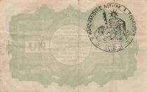 Francia 1 Franc - City of Anor - 10-11-1914