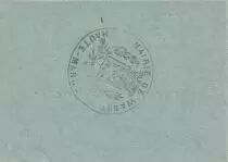 Francia 1 Franc - City of Wassy - July 1917