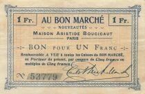 Francia 1 Franc - Department Store - Au bon March&eacute; - Paris