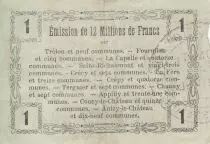 Francia 1 Franc - Fourmies - Regional Coupon - 08-05-1916 - Serial 1