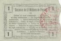 Francia 1 Franc - Fourmies - Regional Coupon - 08-05-1916 - Serial 18