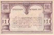 Francia 1 Franc - La Rochelle Chamber of Commerce 1915 - VF+