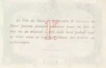 Francia 1 Franc - Le Havre Chamber of Commerce- 1917 - Replacement emission