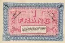 Francia 1 Franc - Lure - Chamber of Commerce - 23-12-1920 - Serial G5