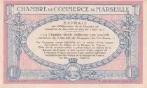 Francia 1 Franc - Marseille - Chamber of Commerce - 05-06-1917 - Serial H
