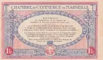 Francia 1 Franc - Marseille - Chamber of Commerce - 05-06-1917 - Serial X-R