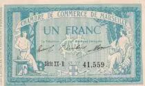 Francia 1 Franc - Marseille - Chamber of Commerce - 05-11-1915 - S&eacute;rie XX-R