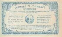 Francia 1 Franc - Marseille - Chamber of Commerce - 12-08-1914 - Serial 18