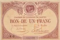 Francia 1 Franc - Nantes - Chamber of Commerce - 1918 - Serial EC