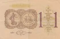 Francia 1 Franc - Paris Chamber of Commerce - 1919 - Serial H.11