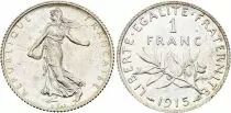 Francia 1 Franc - Semeuse - 1915 - Silver