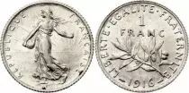 Francia 1 Franc - Sower - 1916 - Silver
