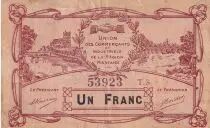 Francia 1 Franc - Union des commer�ants et industriels de la r�gion mantaise - 1920 - Serial T.3 - P.78-35