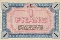Francia 1 Franc - Vienne Chamber of Commerce - 08-07-1918 - Serial 112