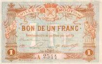 Francia 1 Franc - Ville de Mouy - 1916 - Serial A - P.60-53