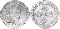 Francia 1 Franc, Henri III  Col Plat - 1582 B Rouen  - Silver - VF
