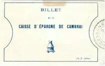 Francia 1 Franc Cambrai Caisse d&acute;Epargne