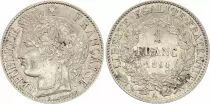 Francia 1 Franc Ceres - 1888 A Paris - SILVER - XF to AU