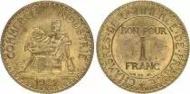 Francia 1 Franc Mercury seated - 1922