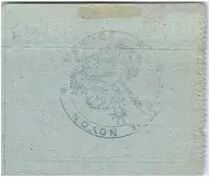 Francia 1 Franc Noyon City - 1915