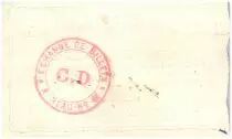 Francia 1 Franc Oisy City - 1915
