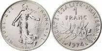 Francia 1 Franc Seed sower - 1974 - UNC