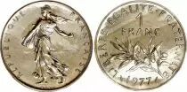 Francia 1 Franc Seed sower - 1977 - UNC