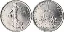 Francia 1 Franc Seed sower - 1985 - from UNC set