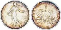 Francia 1 Franc Semeuse - 1899 - Silver