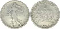 Francia 1 Franc Semeuse - 1904