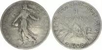 Francia 1 Franc Semeuse - 1908