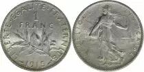 Francia 1 Franc Semeuse - 1915
