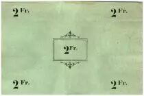 Francia 1 Franc Vadencourt Et Boheries City - 1915