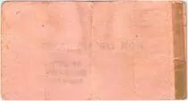 Francia 1 Franc Villeselve City - 1915