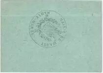Francia 1 Franc Wassy City - 1917